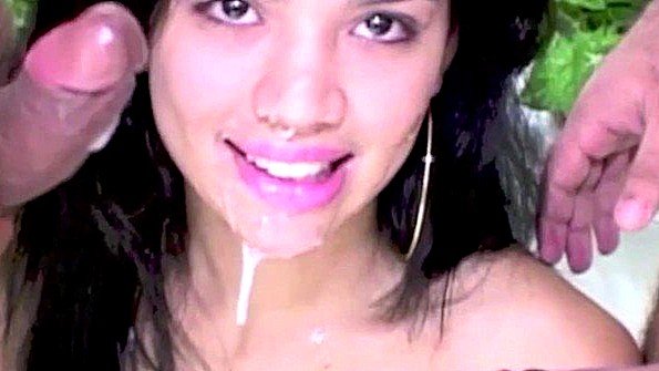 Шикарные бразильянки любят получать сперму на свои лица